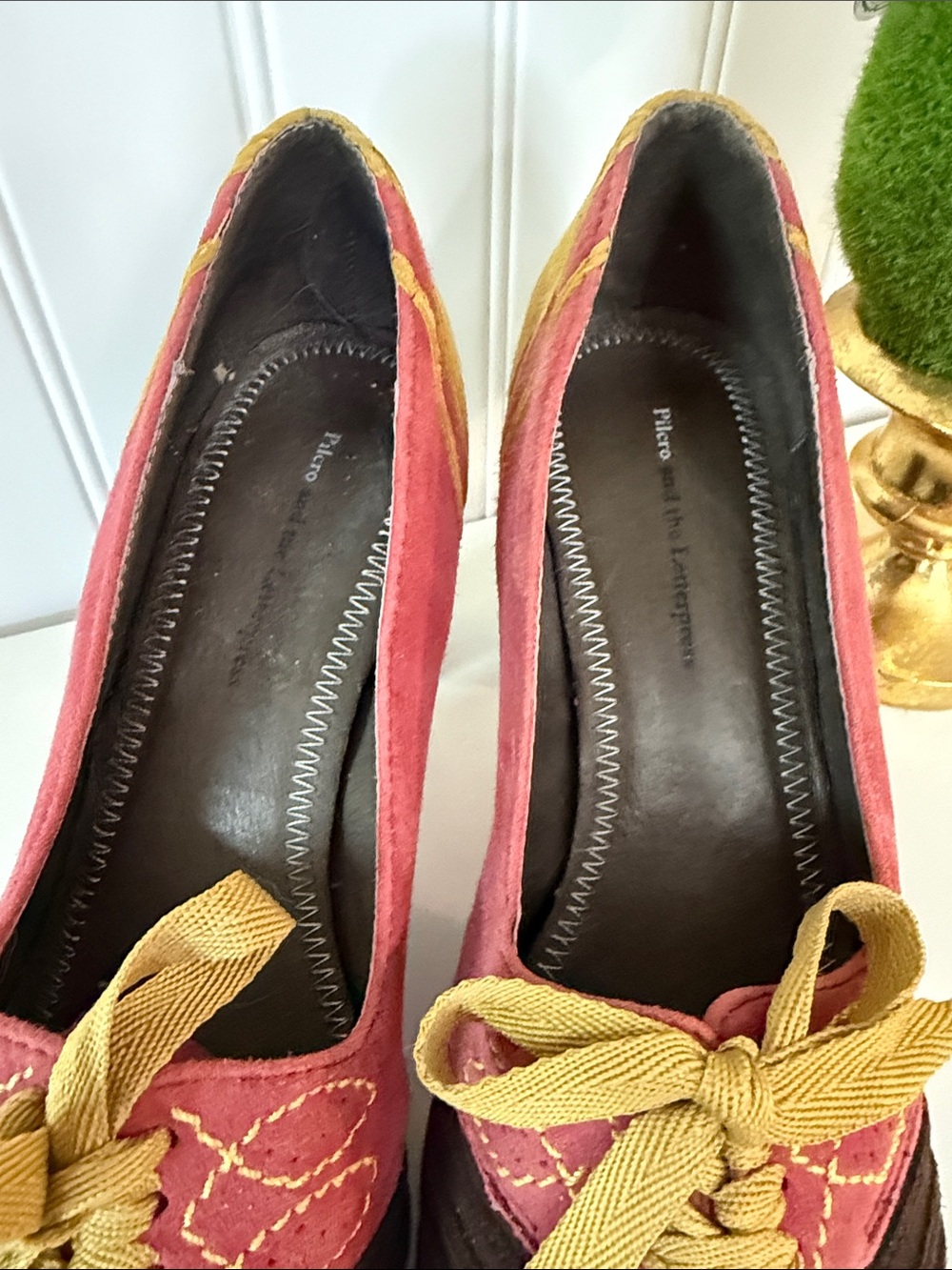 Anthropologie Pilcro Letterpress Nolana Oxford pumps size 8.5 M - Picture 8 of 9